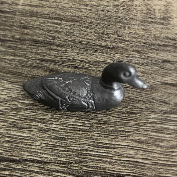 Vtg Decorative Lead Duck - Picture 1 of 13